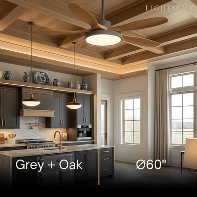 Vivara Scandinavian Large Ceiling Fan Light