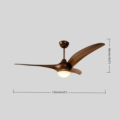 Zenno Modern Ceiling Fan Light 