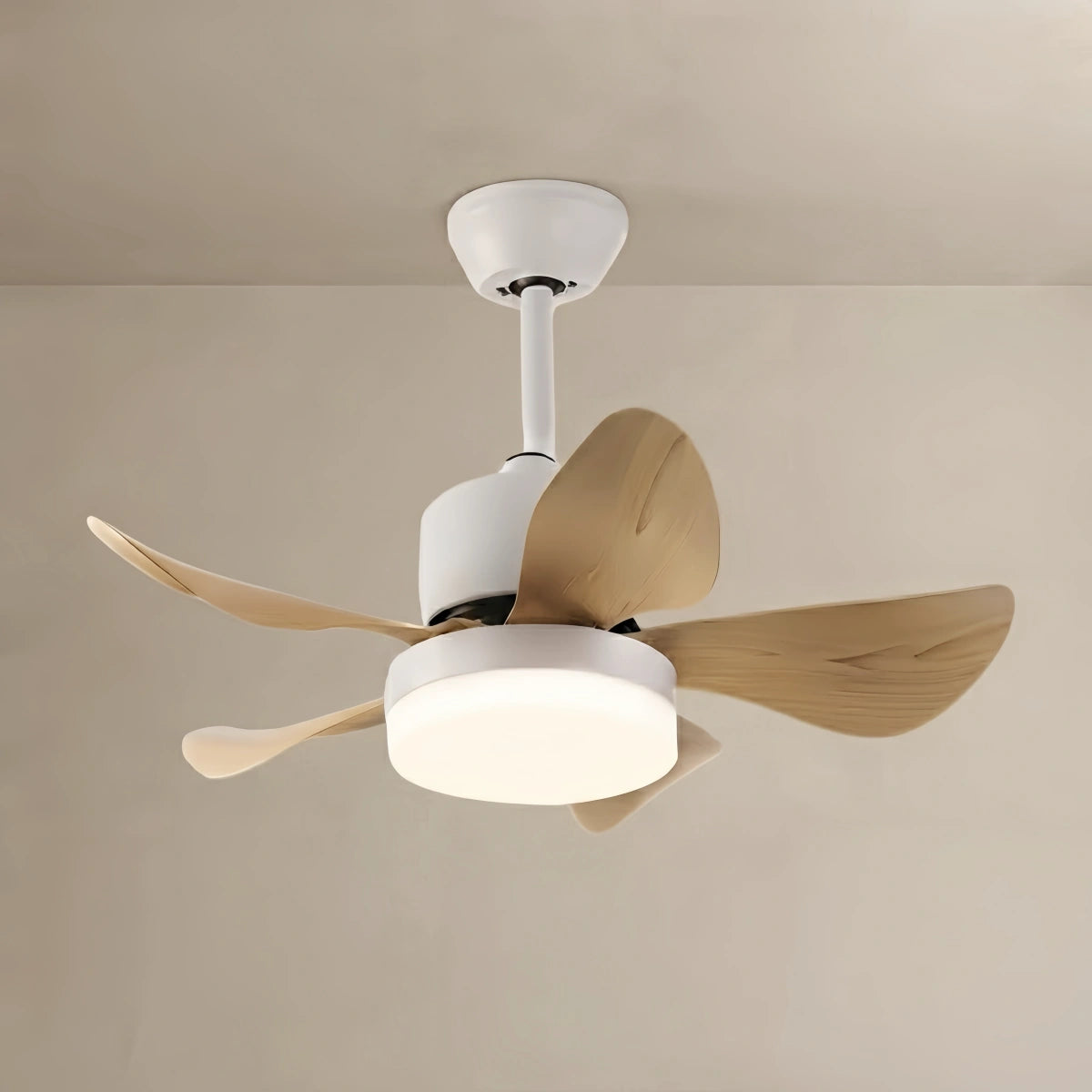 Fan_Light_Metal_ABS_with_LED_White_Oak_Grey_Black_Green