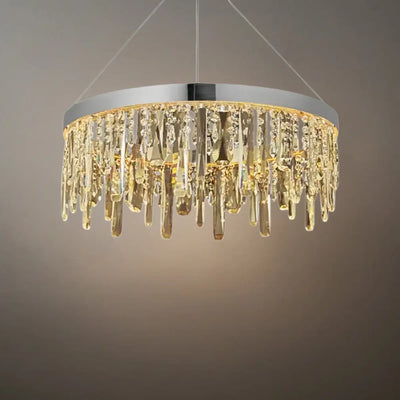Velora Modern Crystal Drop Chandelier