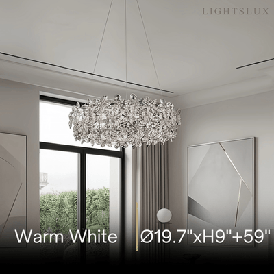 Excelis Luxury Crystal Flower Chandelier