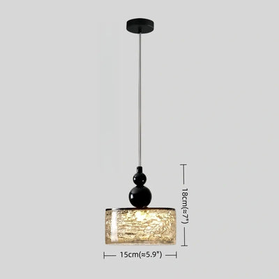 Modern Resin Pendant Light -- Cylinder Shape