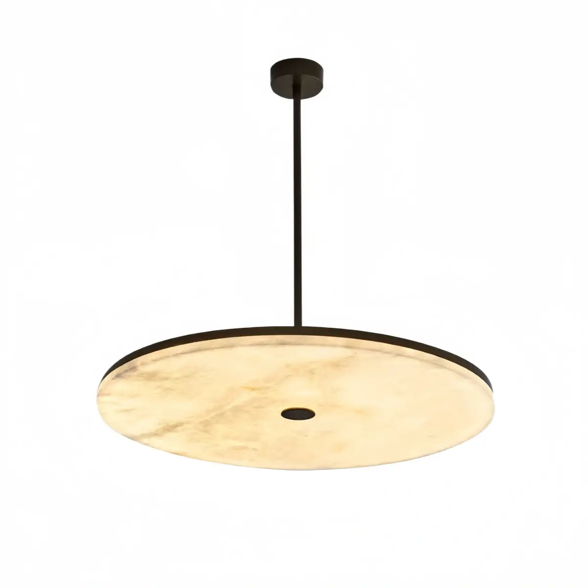 Alba Modern Alabaster Disc Pendant Light
