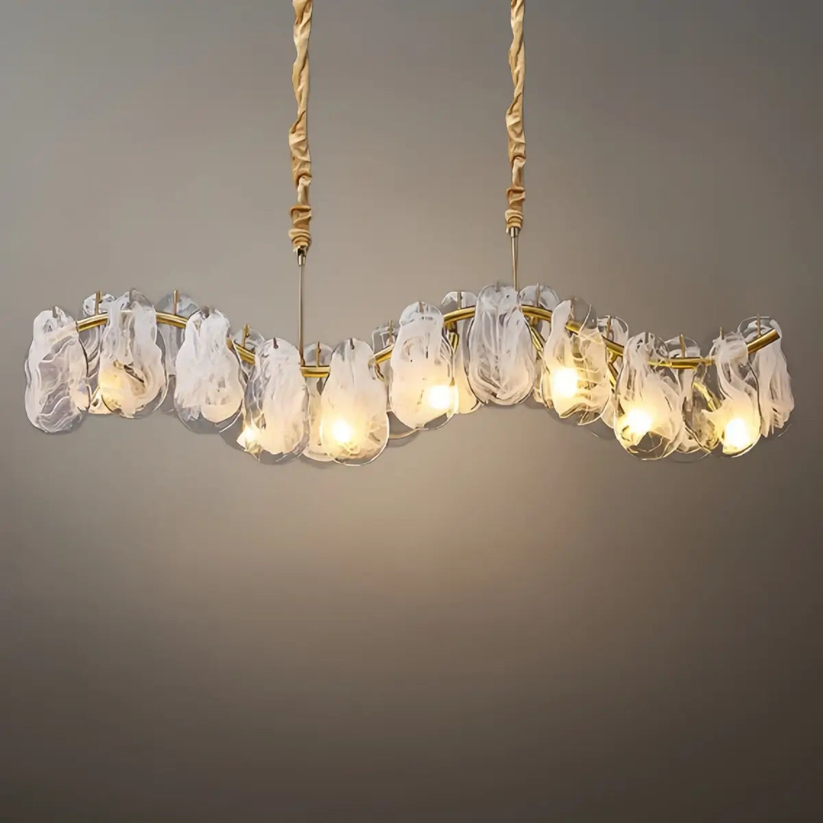 Velora_Elegant_Cloud_Glass_Linear_Chandelier