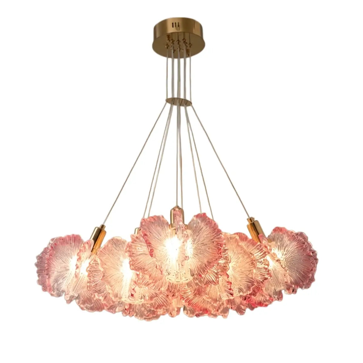 Vivara Modern Cloud Chandelier -- Colorful Acrylic White/Red/Purple/Blue for Dining Room