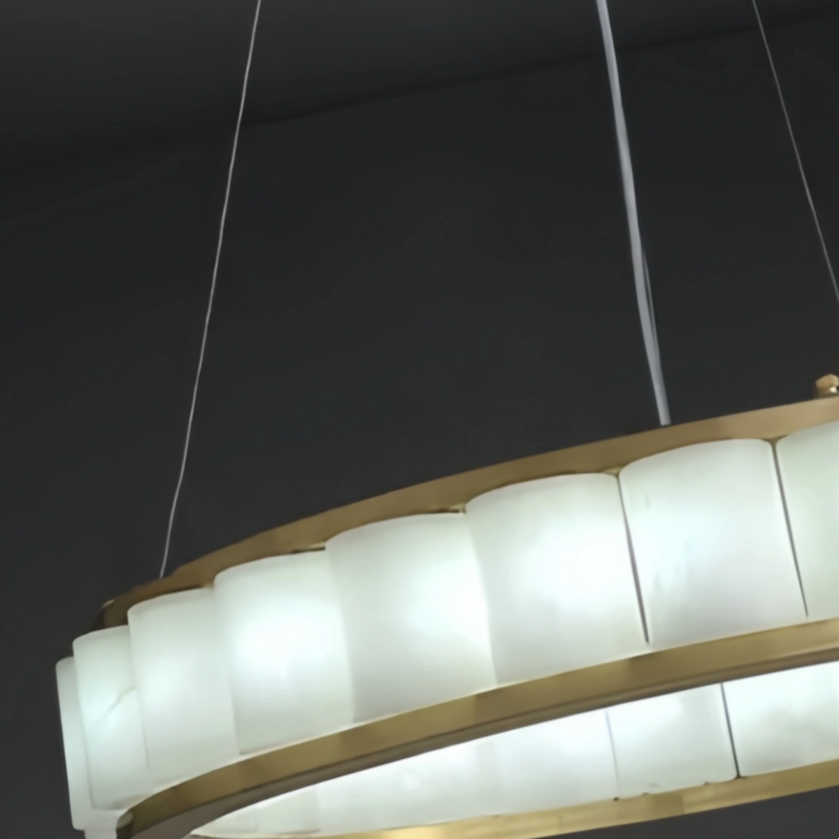 Alba Modern Alabaster Pendant Light