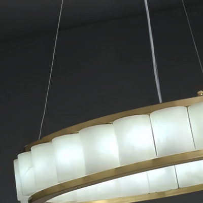 Alba Modern Alabaster Pendant Light