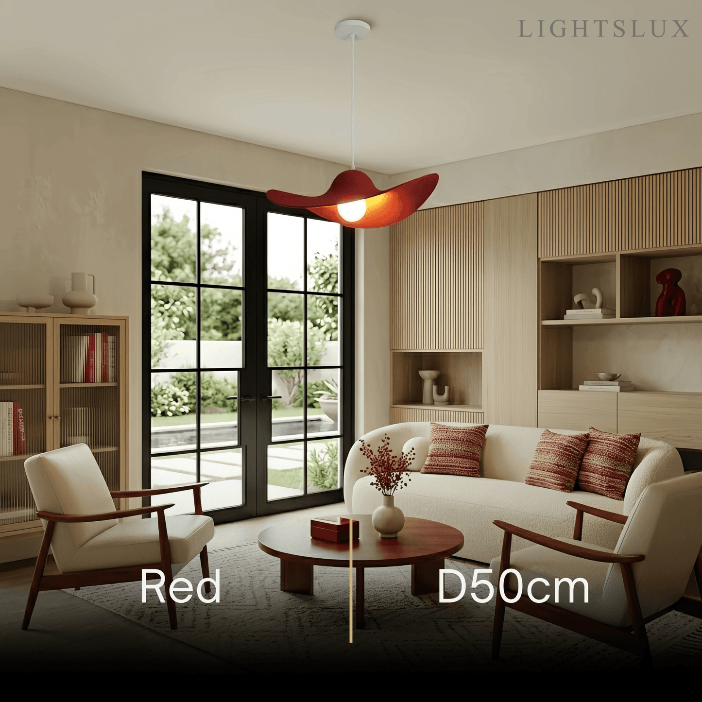 Nordic Felt Pendant Light -- Grey