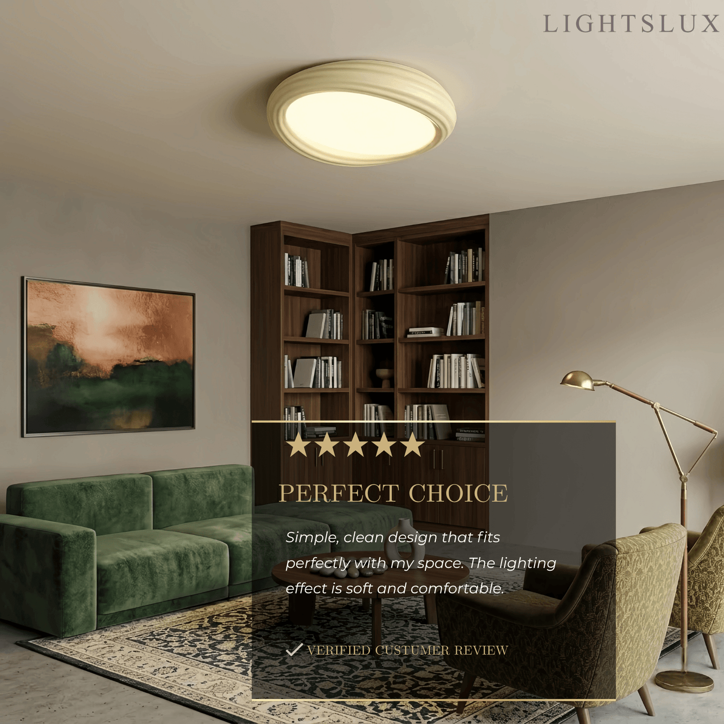 Cartoon_Cookie_Ceiling_Light_--_White