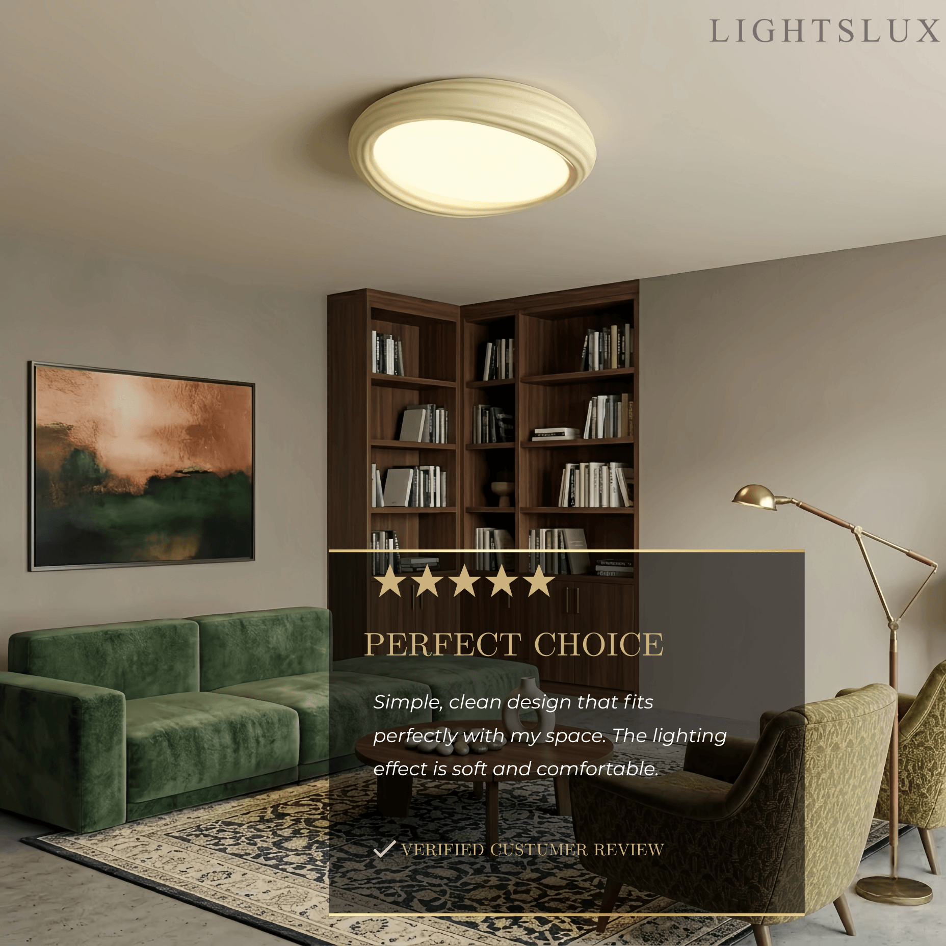 Cartoon_Cookie_Ceiling_Light_--_White