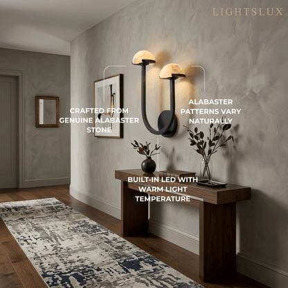 Alba Modern Double Wall Light