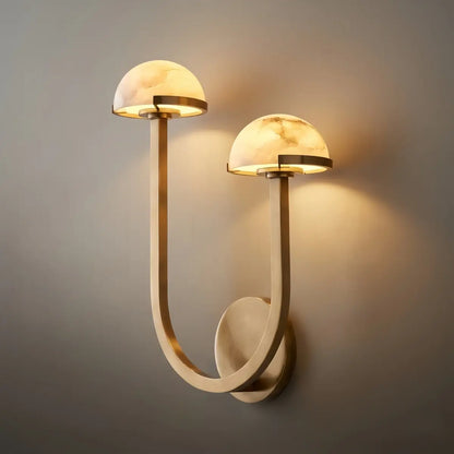 Alba Modern Double Wall Light