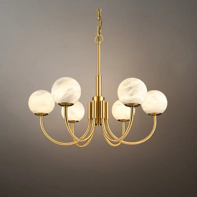 Alba Modern Minimalist Globe Chandelier