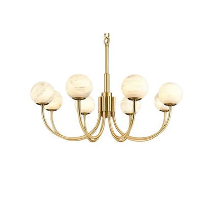 Alba Modern Minimalist Globe Chandelier