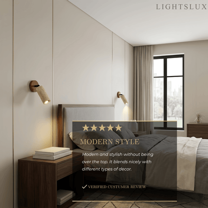 Strata Natural Travertine Pendant Light