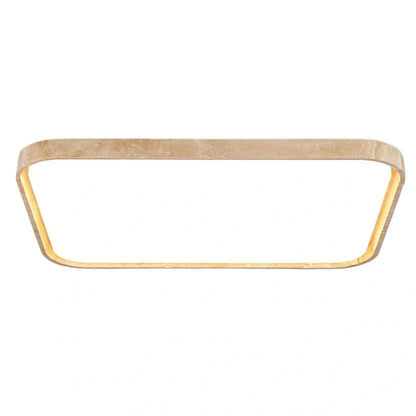 Strata Modern Travertine Ceiling Light