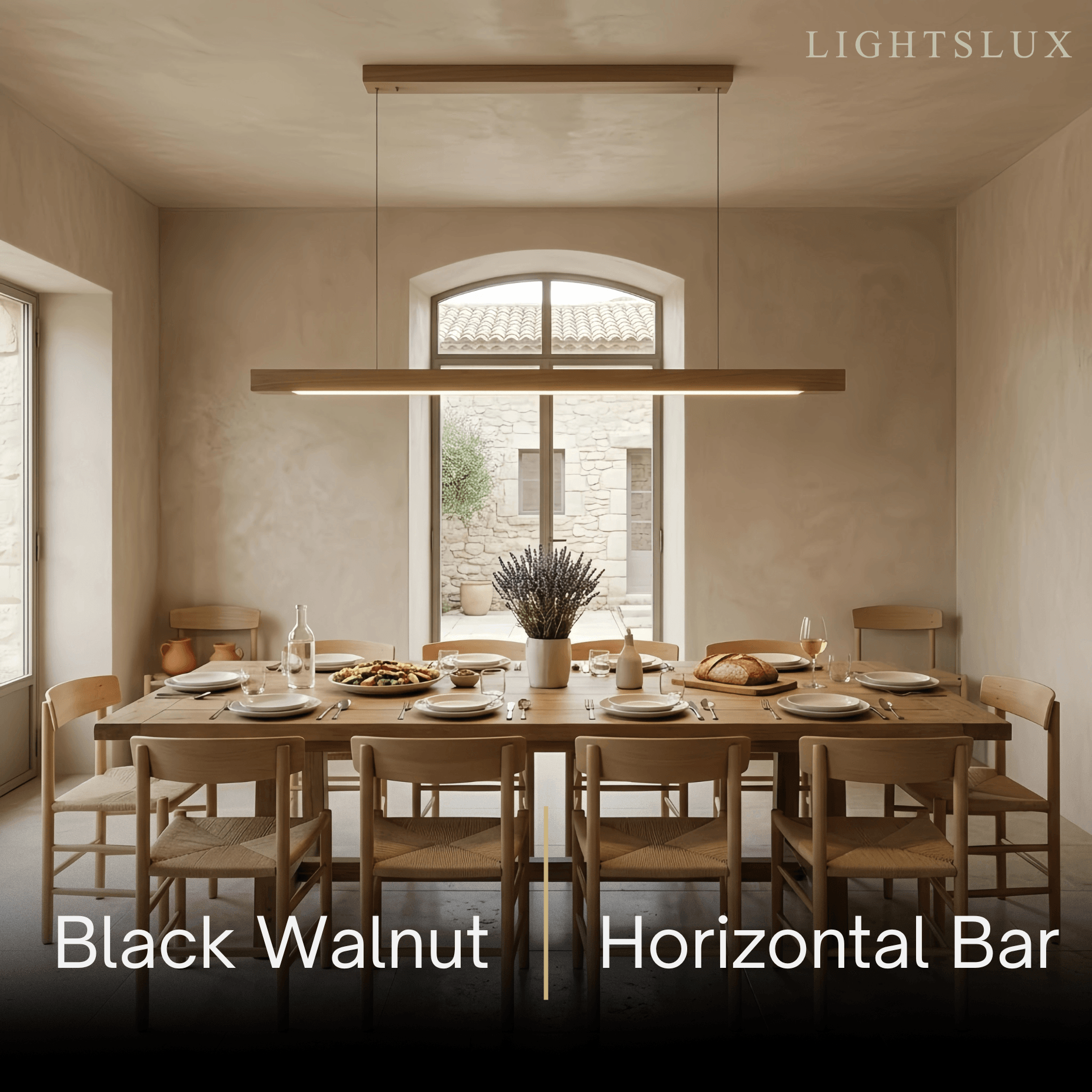 Arcato Minimalist Linear Pendant Light