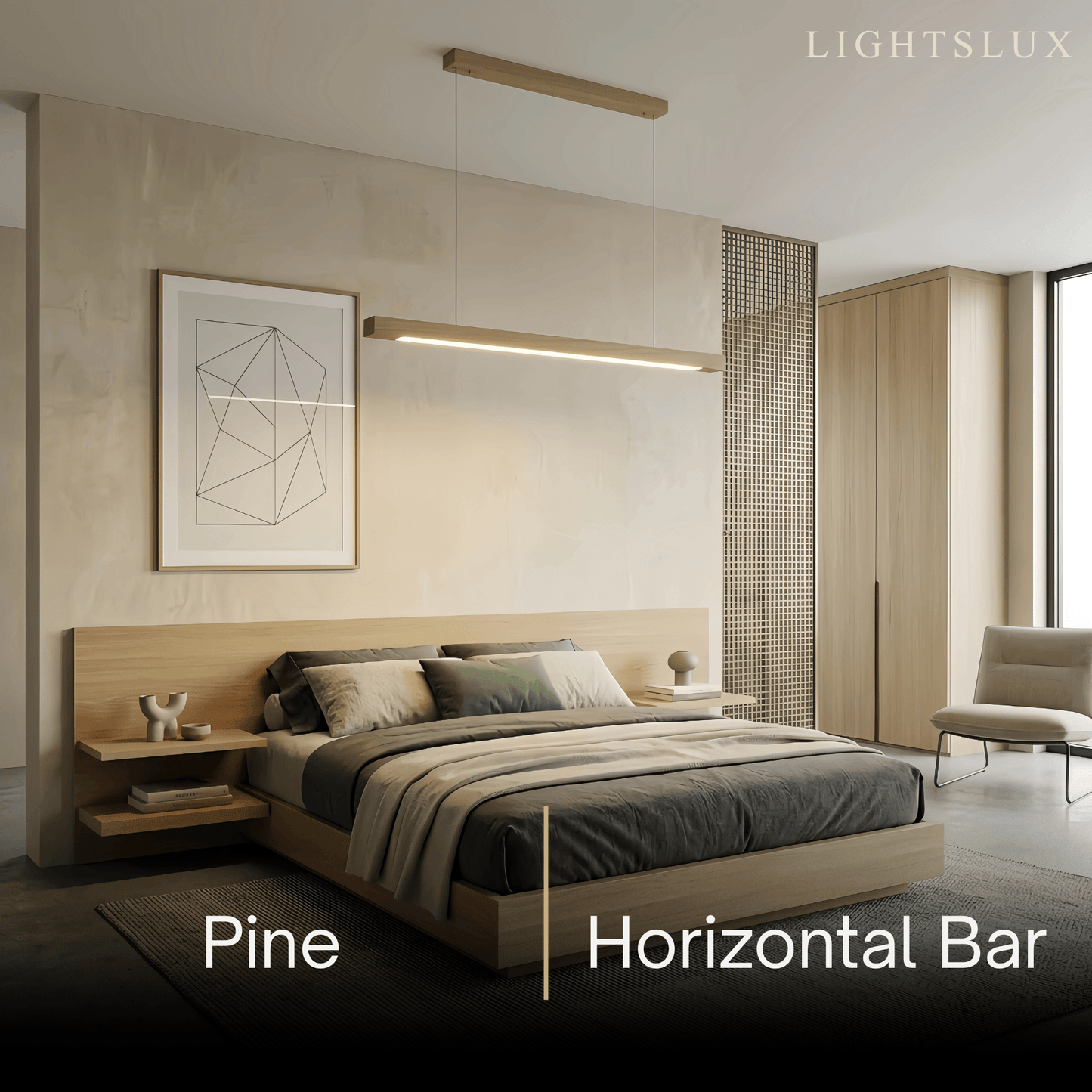 Arcato Minimalist Linear Pendant Light