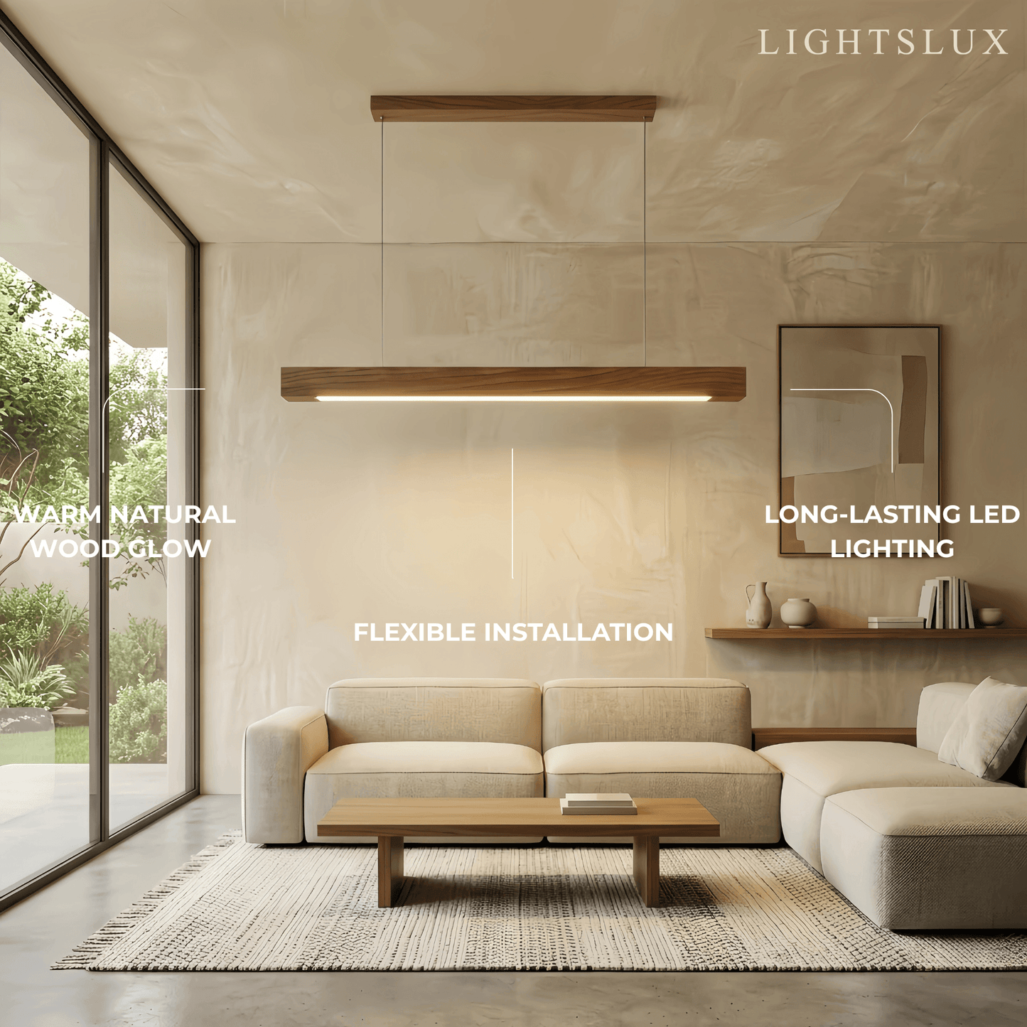 Arcato Minimalist Linear Pendant Light