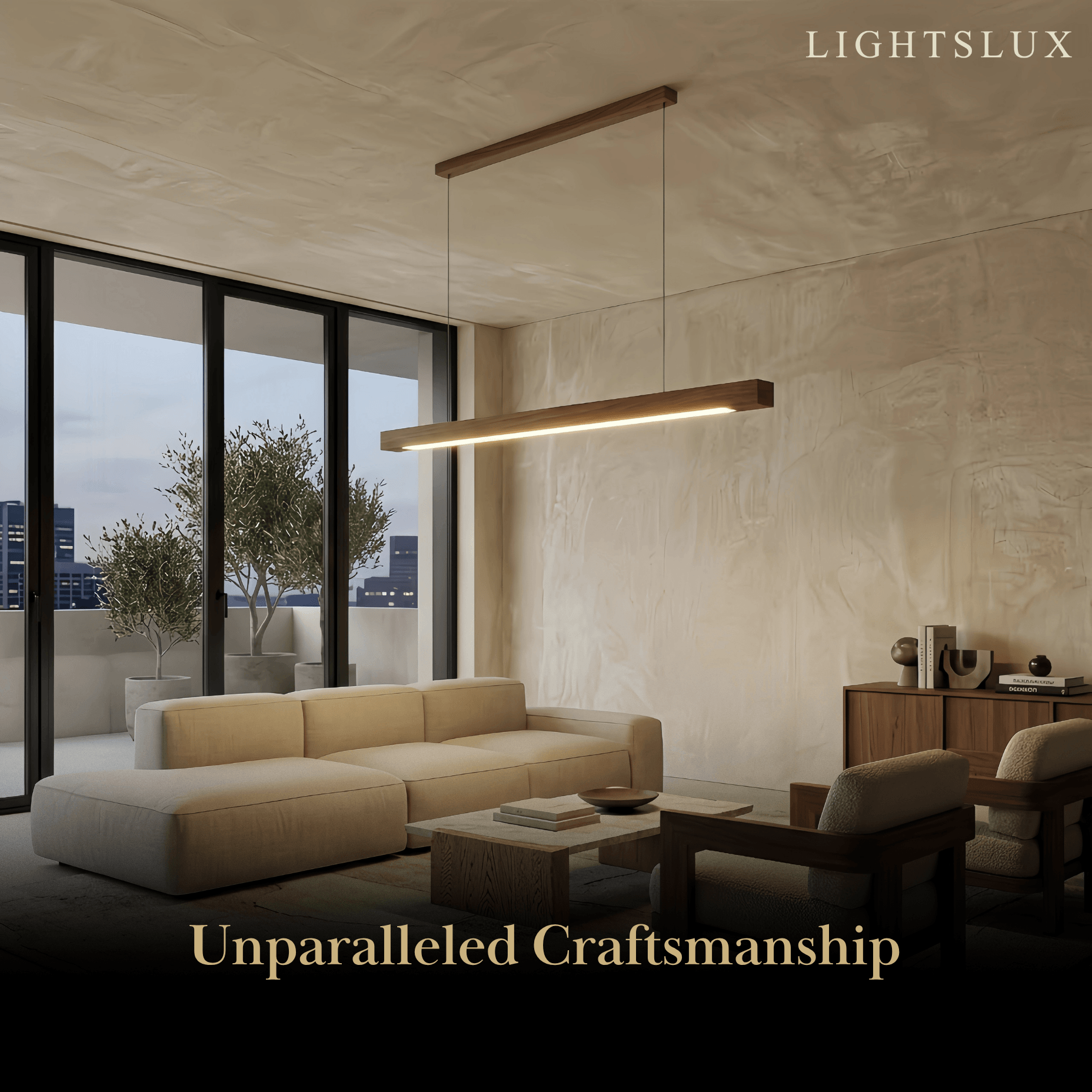 Arcato Minimalist Linear Pendant Light