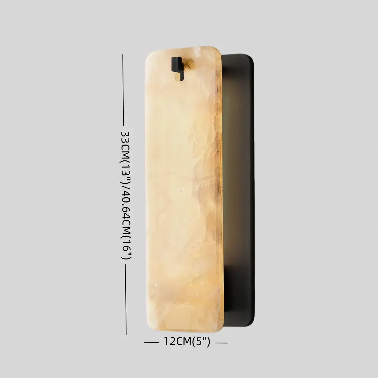 Excelis Luxuriöse Alabaster-Wandleuchte Wohnzimmer/Esszimmer