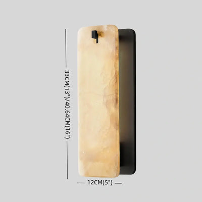 Excelis Luxuriöse Alabaster-Wandleuchte Wohnzimmer/Esszimmer
