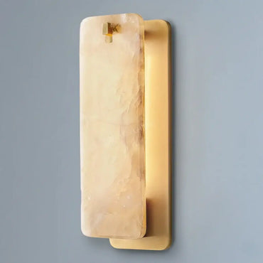 Excelis Luxuriöse Alabaster-Wandleuchte Wohnzimmer/Esszimmer