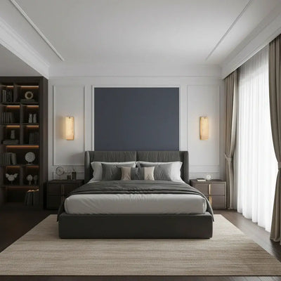 Excelis Luxuriöse Alabaster-Wandleuchte Wohnzimmer/Esszimmer