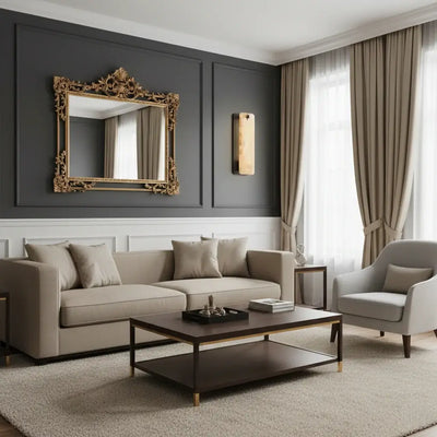 Excelis Luxuriöse Alabaster-Wandleuchte Wohnzimmer/Esszimmer