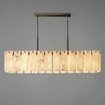 Excelis Luxus Alabaster-Kronleuchter 72D" – Für Wohnzimmer/Esszimmer