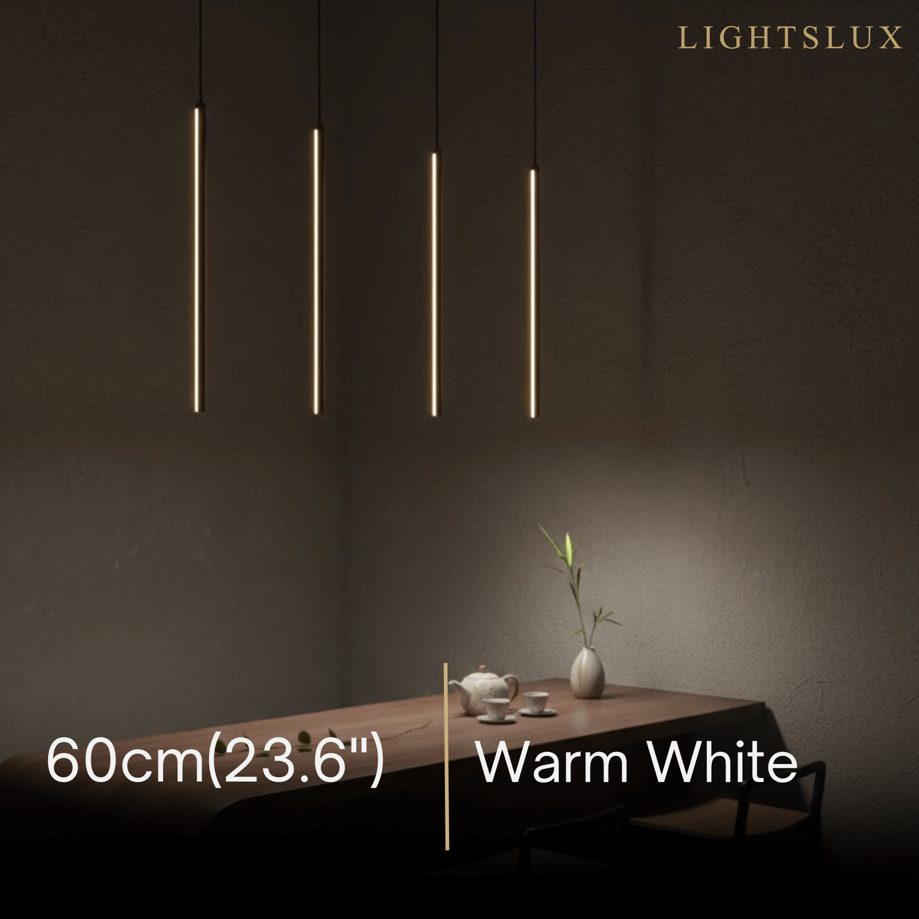 Arcato Minimalist Linear Pendant Light 