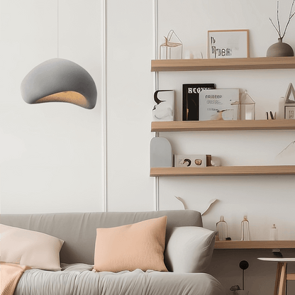Modern Gray Pendant Light Living Room