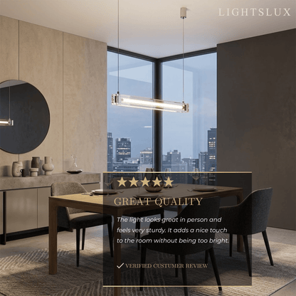 Arcato Minimalist Linear Pendant Light 