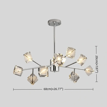 Stellar Modern Sputnik Chandelier 