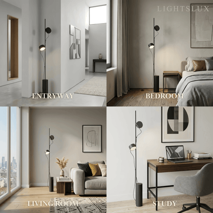 Arcato Classic Black Floor Lamp
