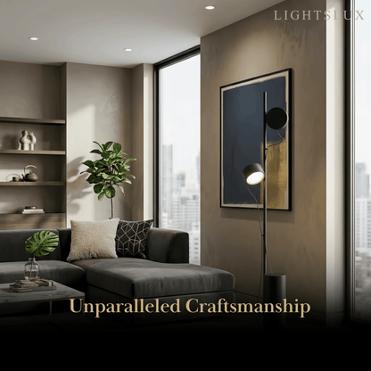 Arcato Classic Black Floor Lamp