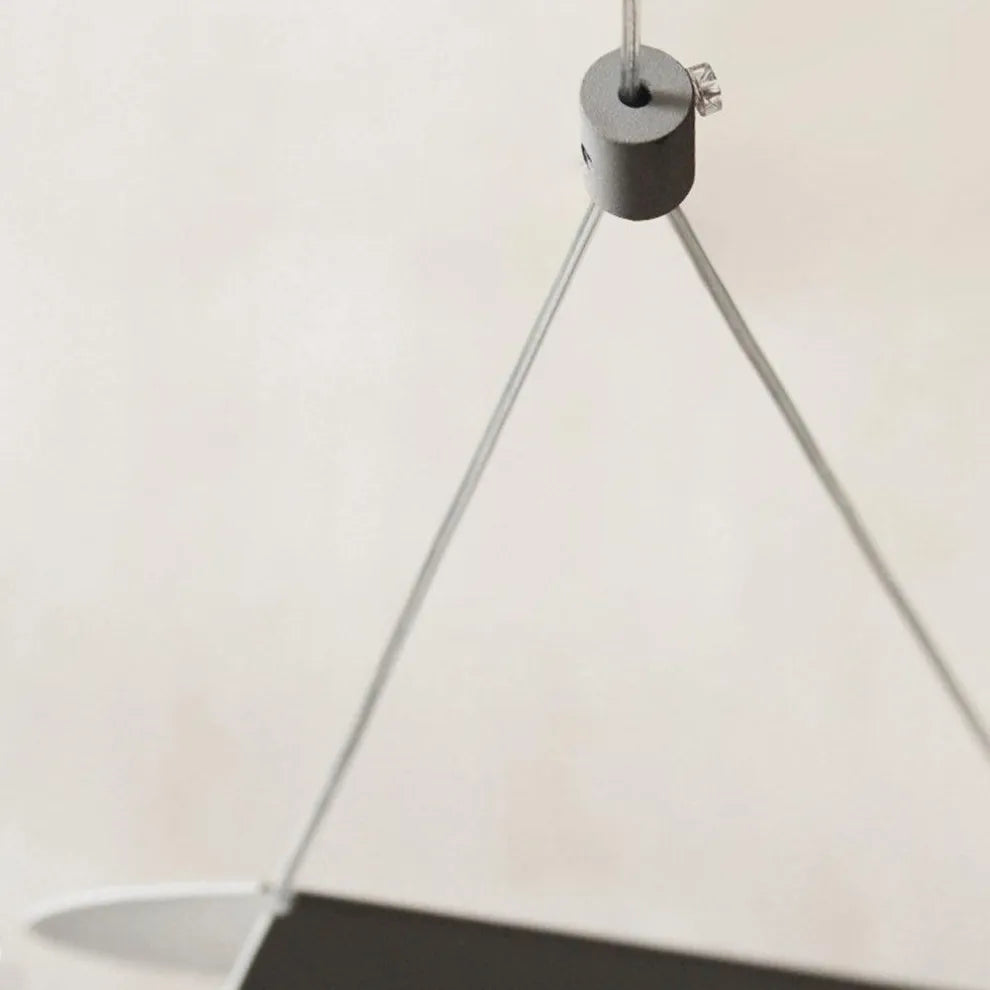 Designer 7-Color Pendant Light - Metal & Glass Uneven Cluster