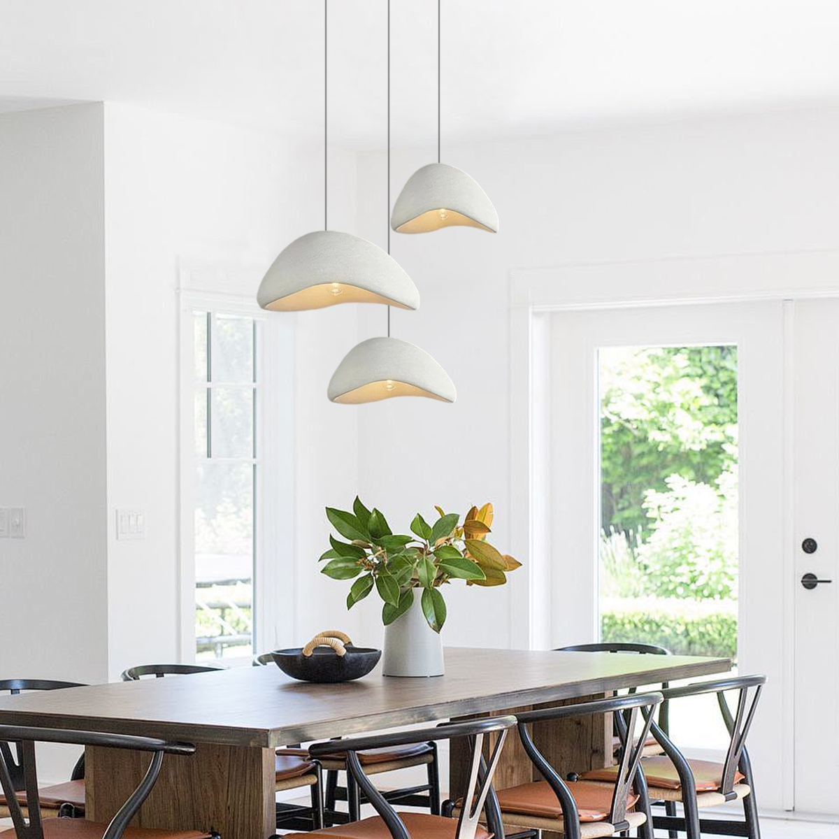 Modern Polyethylene Pendant Light for Dining Room