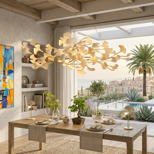 Leaf_Chandelier_White_or_Gold_Ceramic_Design_for_Dining_Room