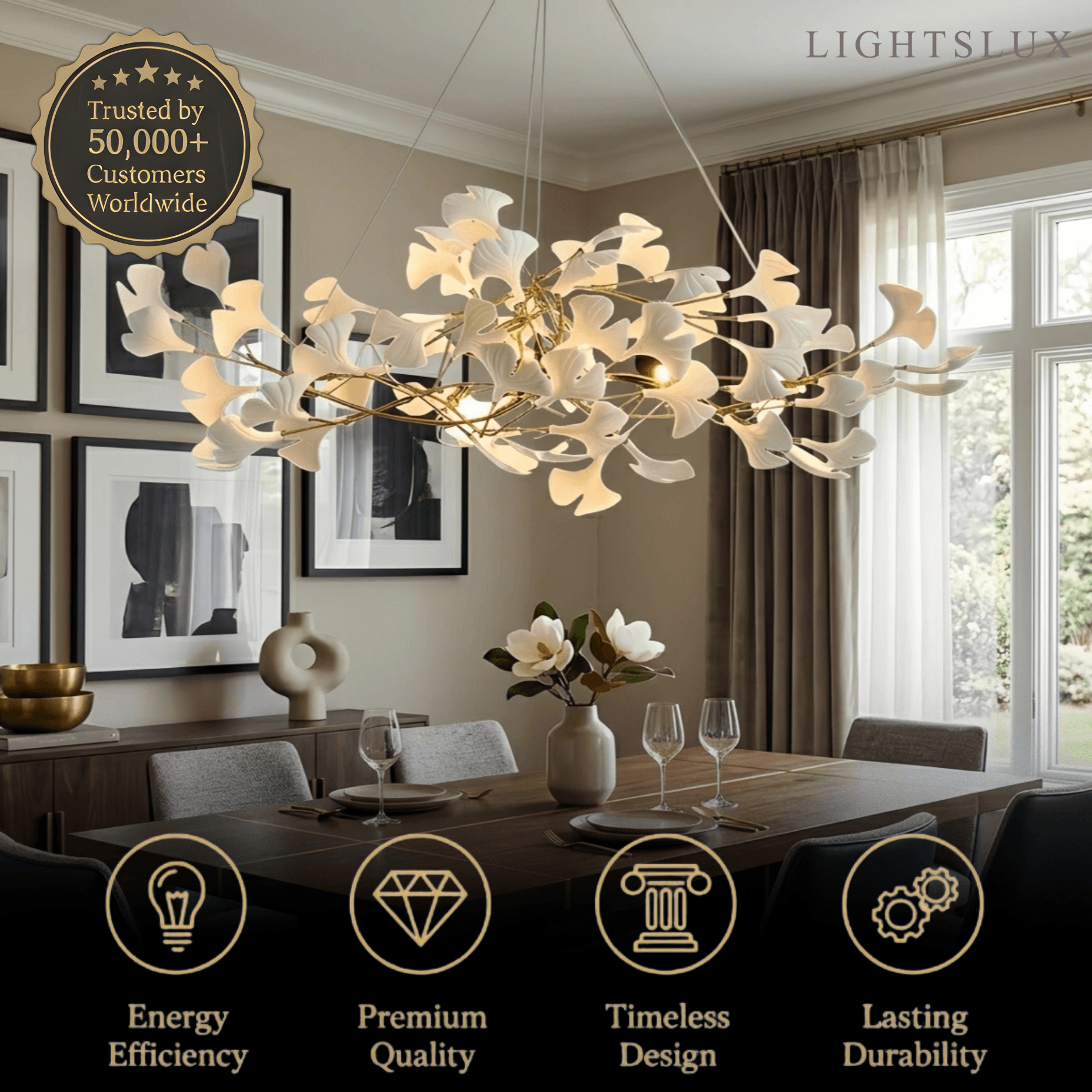 Leaf_Chandelier_White_or_Gold_Ceramic_Design_for_Dining_Room