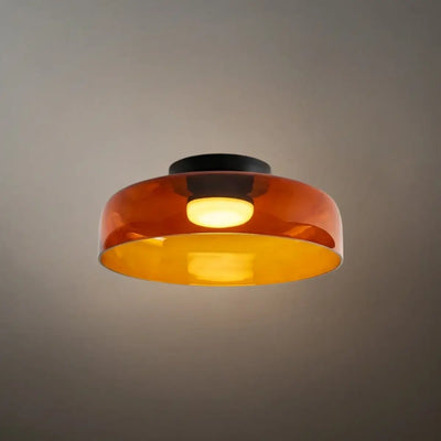 Modern_Glass_Green_Ceiling_Light