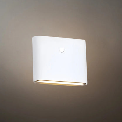Irondale Minimalist Rectangular Outdoor Wall Lamp