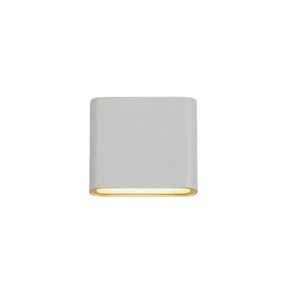 Irondale Minimalist Rectangular Outdoor Wall Lamp