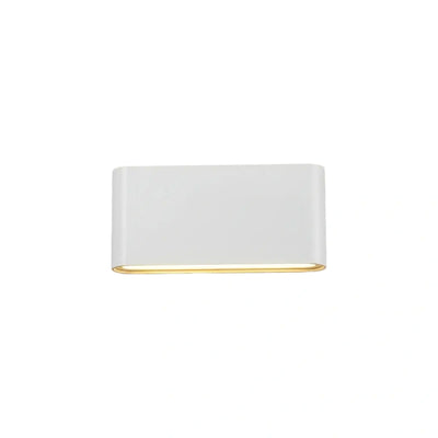 Irondale Minimalist Rectangular Outdoor Wall Lamp