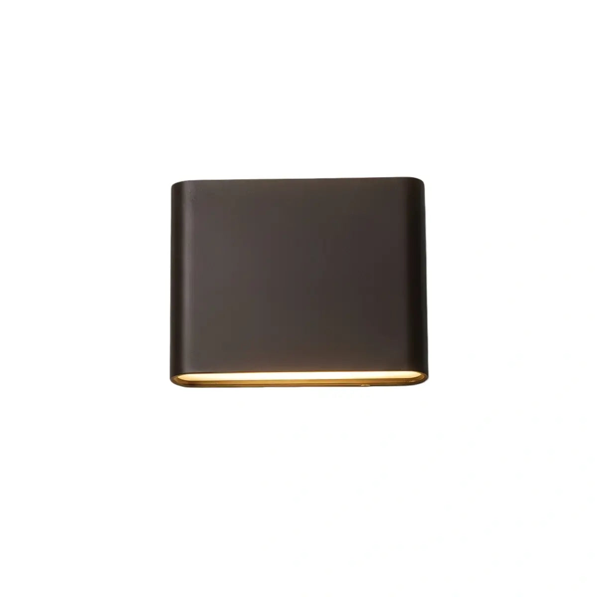 Irondale Minimalist Rectangular Outdoor Wall Lamp