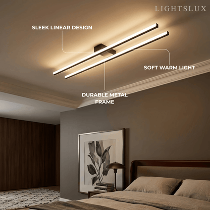 Modern_Flush_Mount_Ceiling_Light_Durable
