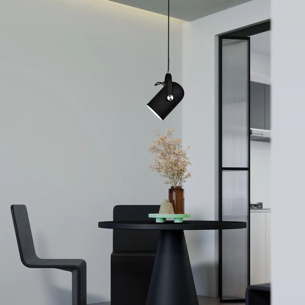 Pendant Light – Angle-Adjustable Metal Fixture for Bedroom