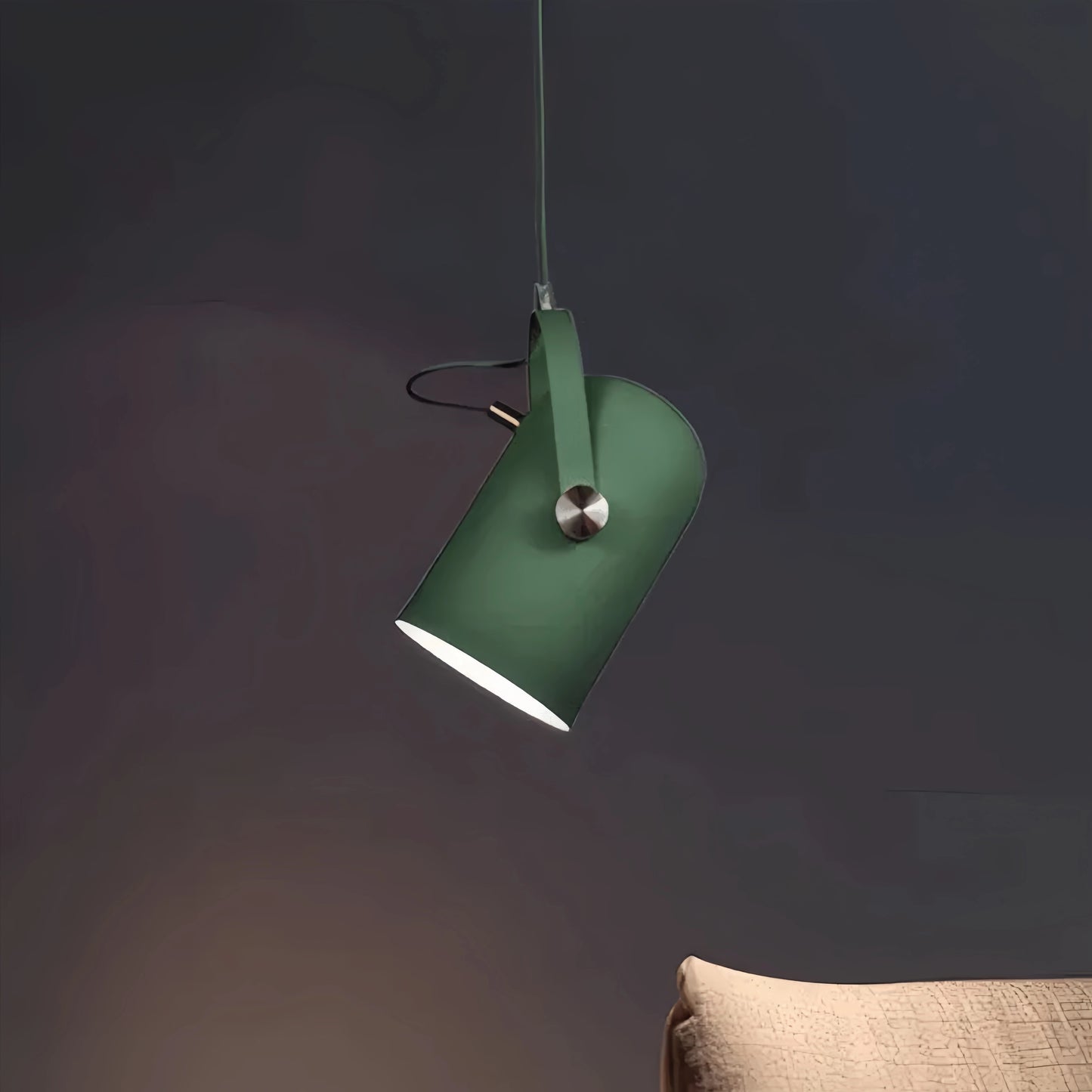 Morandia Moderne Pendelleuchte – Winkelverstellbare Metallleuchte fürs Schlafzimmer