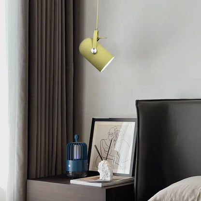 Pendant Light – Angle-Adjustable Metal Fixture for Bedroom