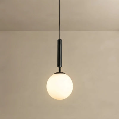 Gold_Pendant_Light_Globular_Glass_Metal_Fixture_for_Dining_Room